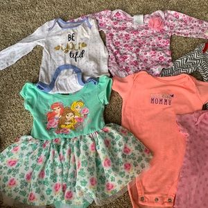 6-9 month onesies and shirts bundle